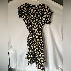 billabong wrap dress